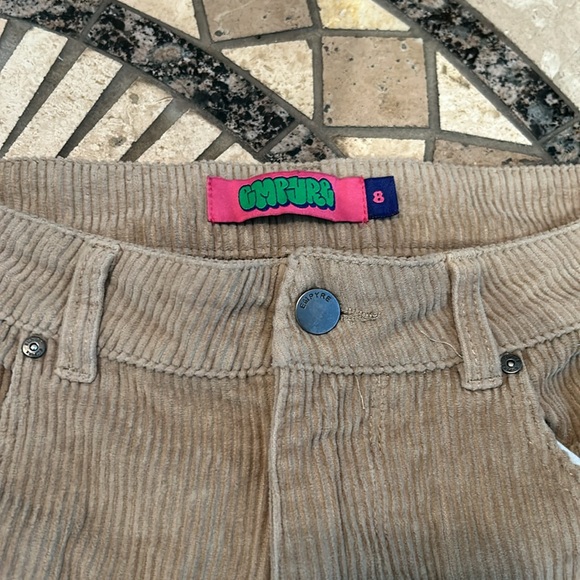 Empire Brown Wide Leg Cords - Picture 3 of 8